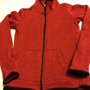 Nike Red Zip-up Jacket Women Small